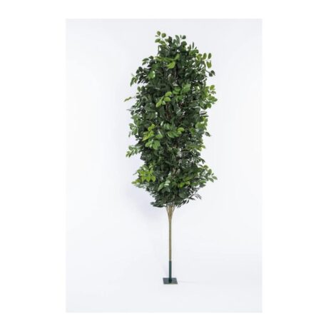 Haie de Jasmin 3D Artificielle sur pied 1m Anti-UV haute densité