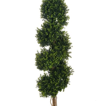 Topiaire Buis Spirale 150cm Artificiel Anti-UV