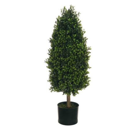 Topiaire Buis Conique 95cm Artificiel Anti-UV