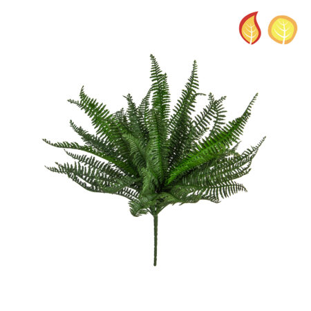 Fougère de Boston Artificielle Anti-UV 37cm – Buisson Touffu
