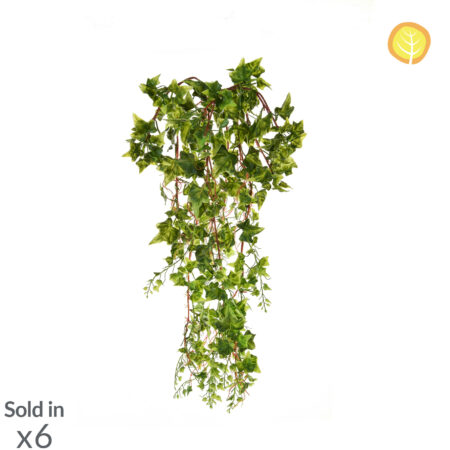 Lierre en Buisson Artificiel Anti-UV 80cm – Vert Plastique