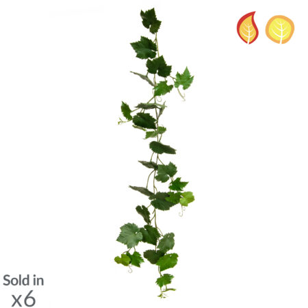 Vigne Vierge Artificielle Anti-UV 118cm – Grappes FR UV