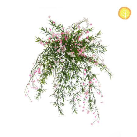 Gypsophile artificiel anti-UV 42cm blanc rose