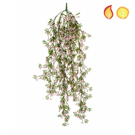 Plante Retombante Fleurs Roses Anti-UV 90cm – Grande Trail FR UV