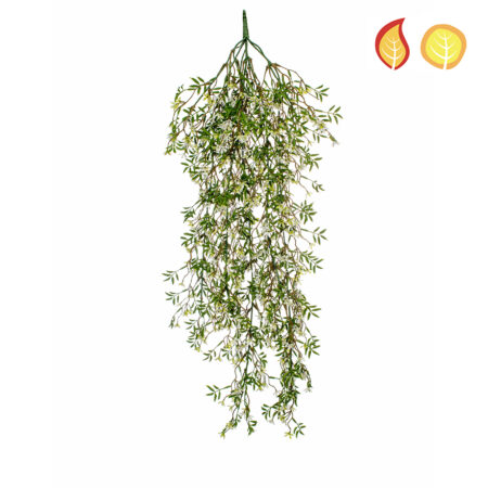 Plante Retombante Fleurs Blanches Anti-UV 90cm – Grande Trail FR UV