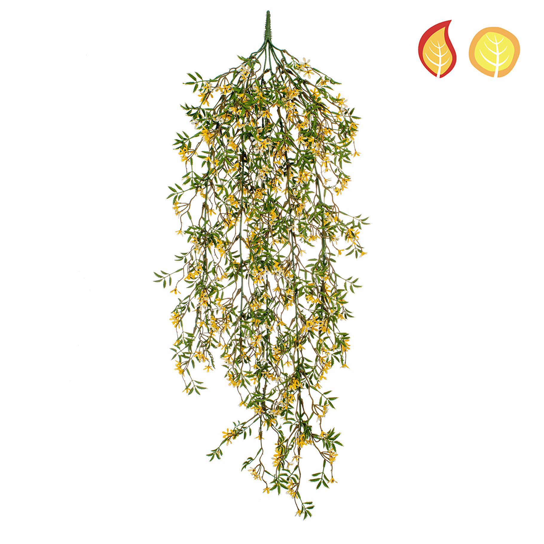 Plante Retombante Fleurs Jaunes Anti-UV 90cm – Grande Trail FR UV
