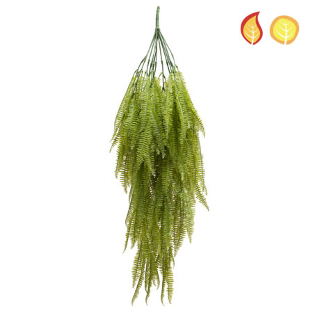 Fougère de Boston Artificielle Anti-UV 100cm – Vert Clair Retombante