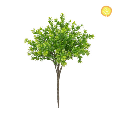 Buis Artificiel Anti-UV 55cm – Buisson Dense Vert HI