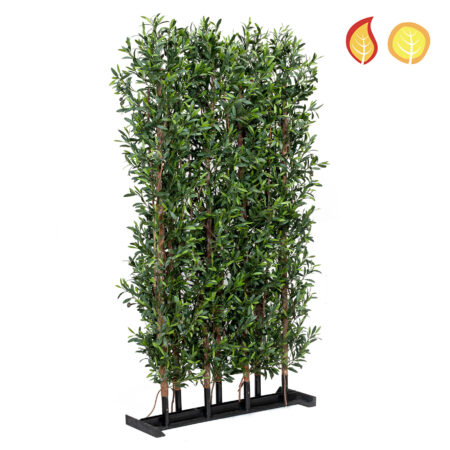 Haie d'Olivier Artificielle Anti-UV 180x120cm
