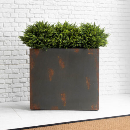Plantes Artificielles Anti-UV en Bac pour Terrasse